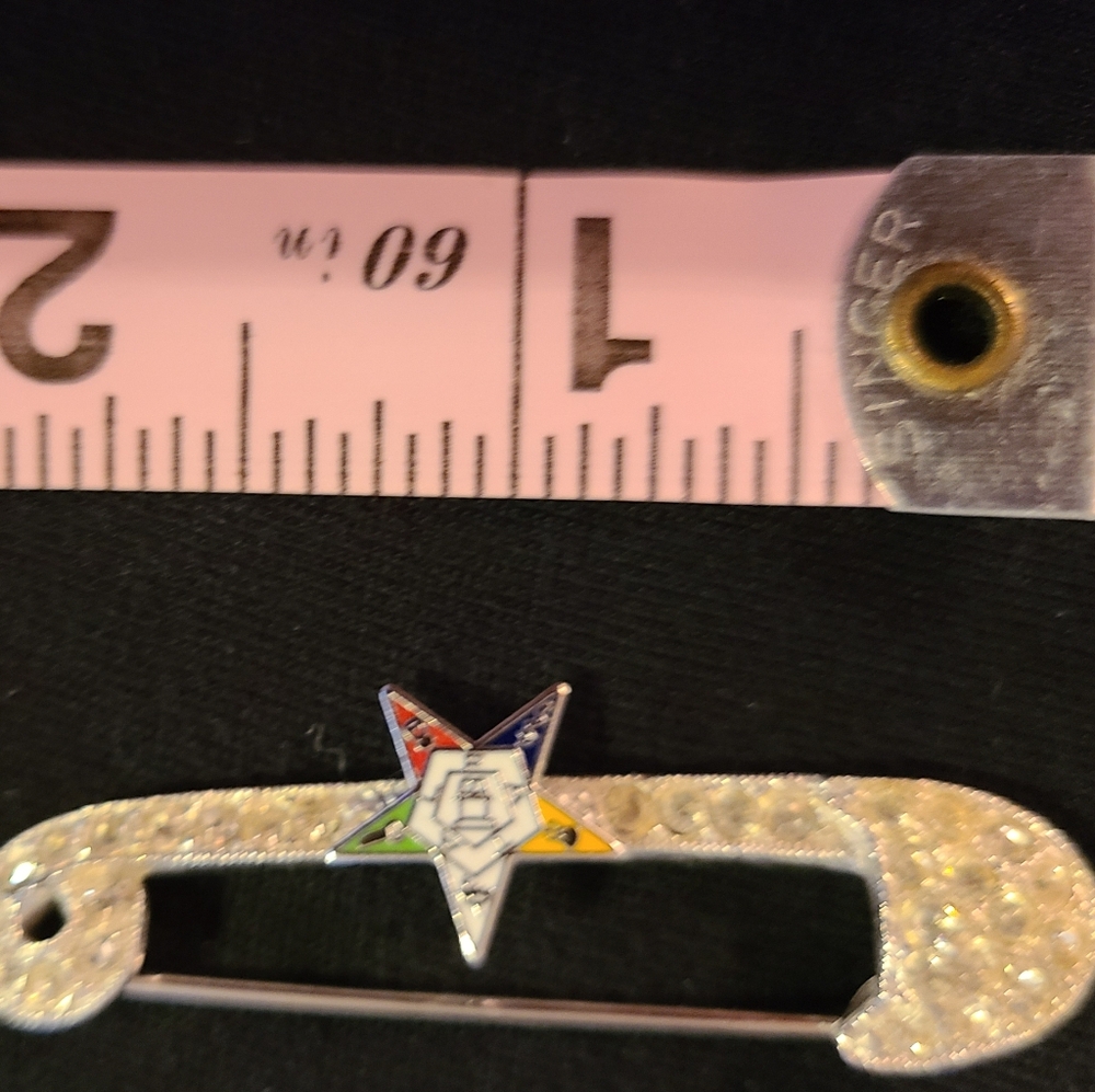 Vintage Order of the Eastern Star lapel pin.